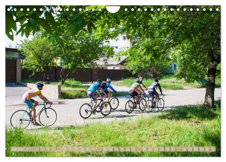 Produktbild: Sonne in den Speichen - Faszination Rennrad (Wandkalender 2027 DIN A4 quer), CALVENDO Monatskalender