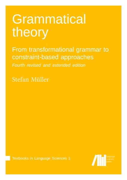 Produktbild: Grammatical theory