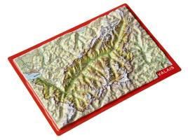 Produktbild: Markgraf, A: Reliefpostkarte Wallis