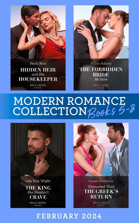 Produktbild: Modern Romance February 2024 Books 5-8