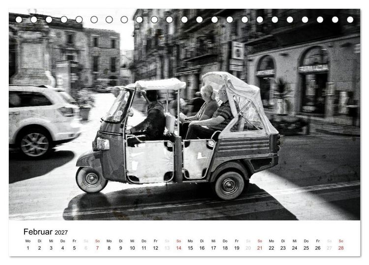 Produktbild: Silberstein portr&auml;tiert Palermo (Tischkalender 2027 DIN A5 quer), CALVENDO Monatskalender