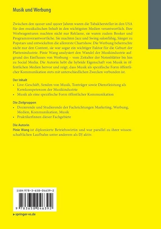 Produktbild: Musik und Werbung