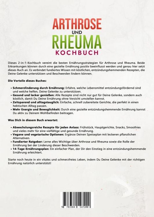 Produktbild: Arthrose und Rheuma Kochbuch