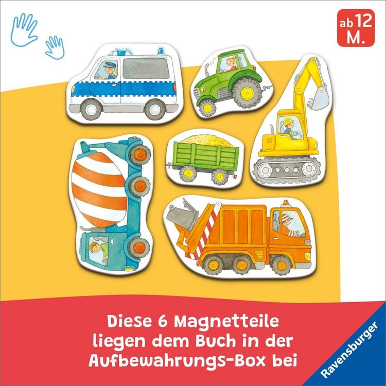 Produktbild: Mein erstes Magnetbuch - Was f&auml;hrt wo? Fahrzeuge
