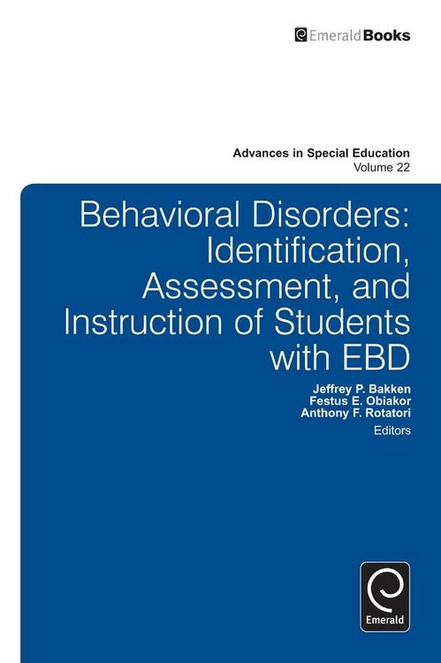 Produktbild: Behavioral Disorders