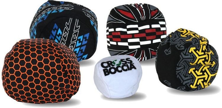 Produktbild: Crossboccia&reg; Familypack Pro 4x3er Set f&uuml;r 4 Spieler Race Arrows