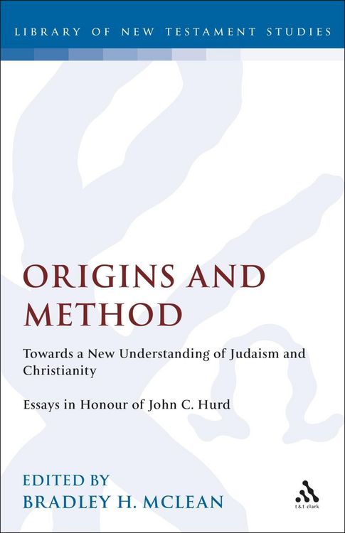 Produktbild: Origins and Method--Towards a New Understanding of Judaism and Christianity