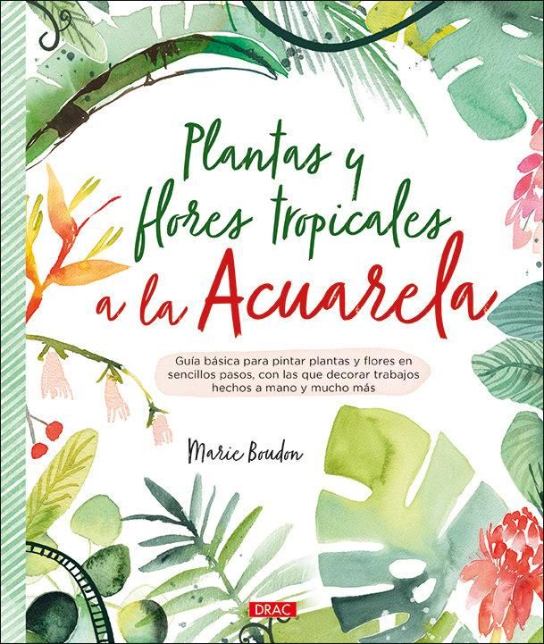 Produktbild: Plantas y flores tropicales a la acuarela