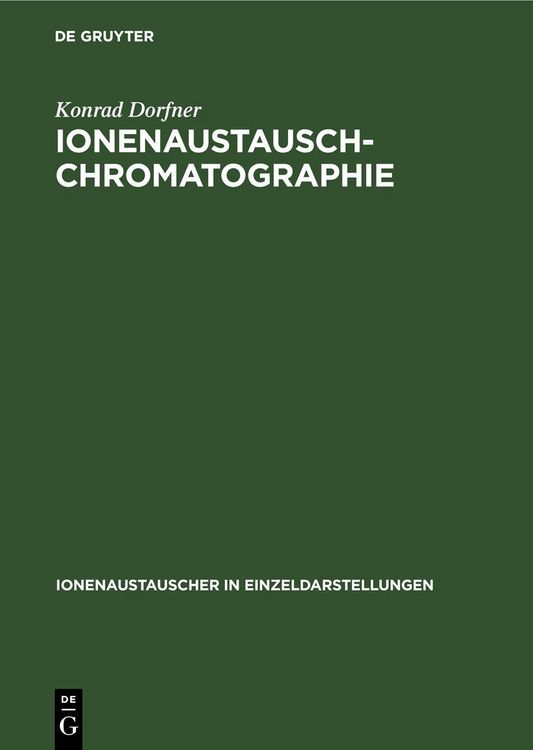 Produktbild: Ionenaustausch-chromatographie