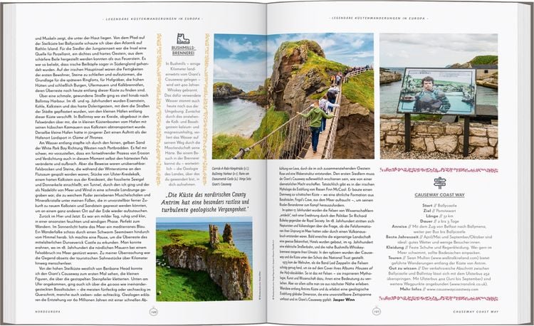 Produktbild: LONELY PLANET Bildband Legend&auml;re K&uuml;stenwanderungen in Europa