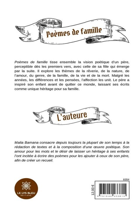 Produktbild: Po&egrave;mes de famille