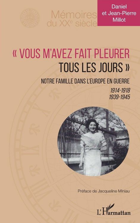 Produktbild: "Vous m'avez fait pleurer tous les jours"