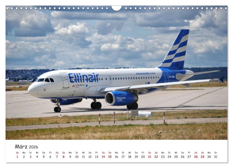 Produktbild: Besondere Flugzeugtypen (Wandkalender 2026 DIN A3 quer), CALVENDO Monatskalender
