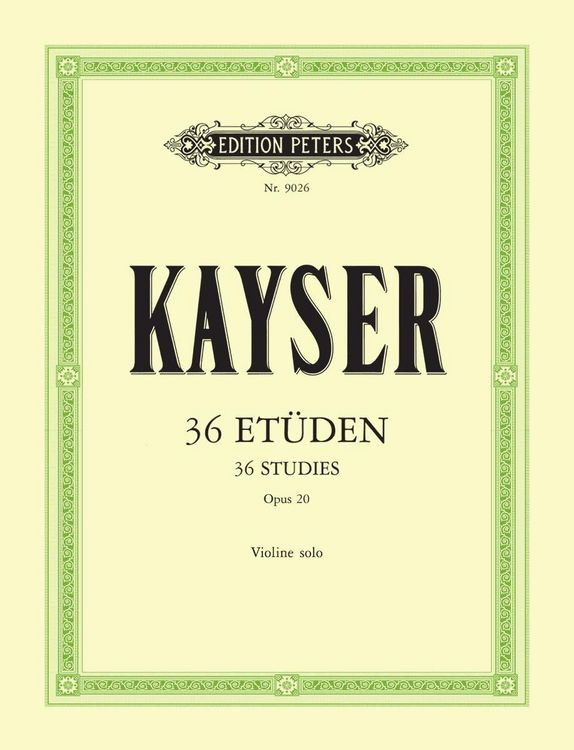 Produktbild: 36 Et&uuml;den op. 20