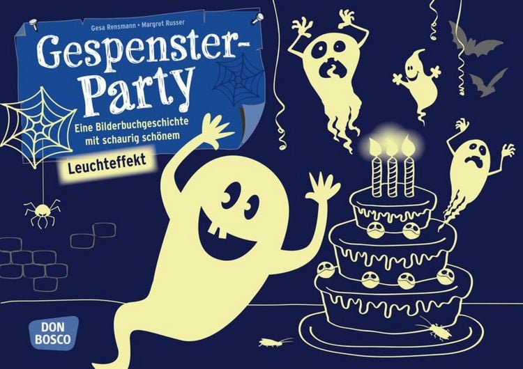 Produktbild: Gespensterparty. Kamishibai Bildkartenset