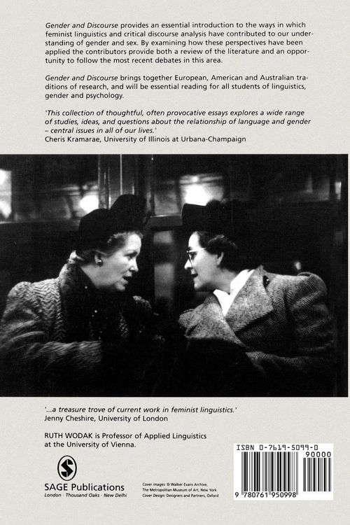 Produktbild: Gender and Discourse