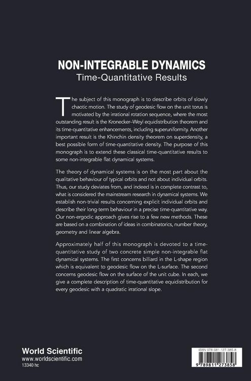 Produktbild: Non-Integrable Dynamics