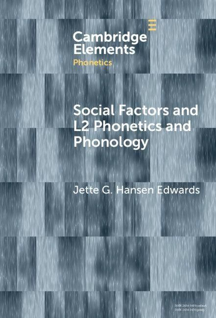 Produktbild: Social Factors and L2 Phonetics and Phonology