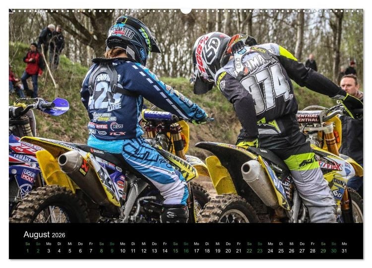 Produktbild: Motocross Ladies 2026 (hochwertiger Premium Wandkalender 2026 DIN A2 quer), Kunstdruck in Hochglanz