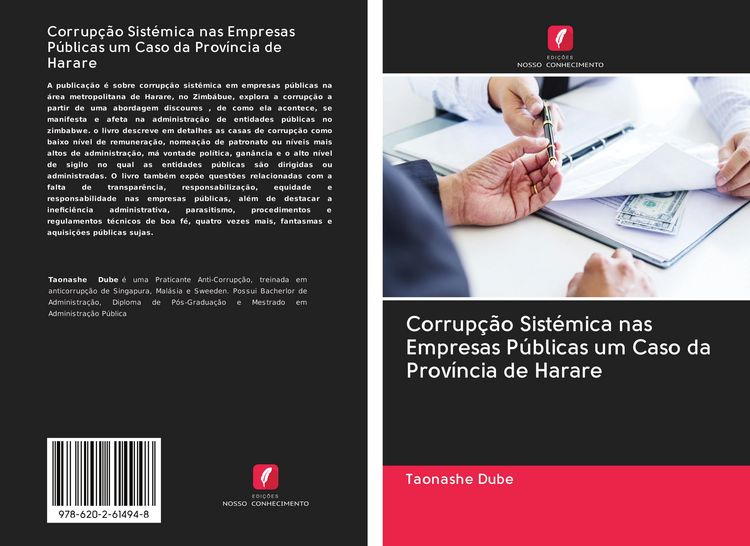 Produktbild: Corrup&ccedil;&atilde;o Sist&eacute;mica nas Empresas P&uacute;blicas um Caso da Prov&iacute;ncia de Harare