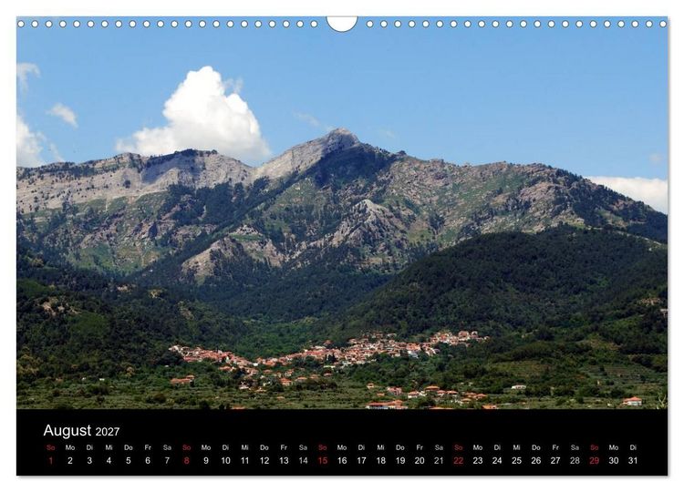 Produktbild: Griechenland - Insel Thassos (Wandkalender 2027 DIN A3 quer), CALVENDO Monatskalender