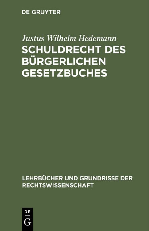 Produktbild: Schuldrecht des B&uuml;rgerlichen Gesetzbuches