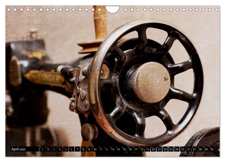Produktbild: Omas N&auml;hmaschinen (Wandkalender 2026 DIN A4 quer), CALVENDO Monatskalender