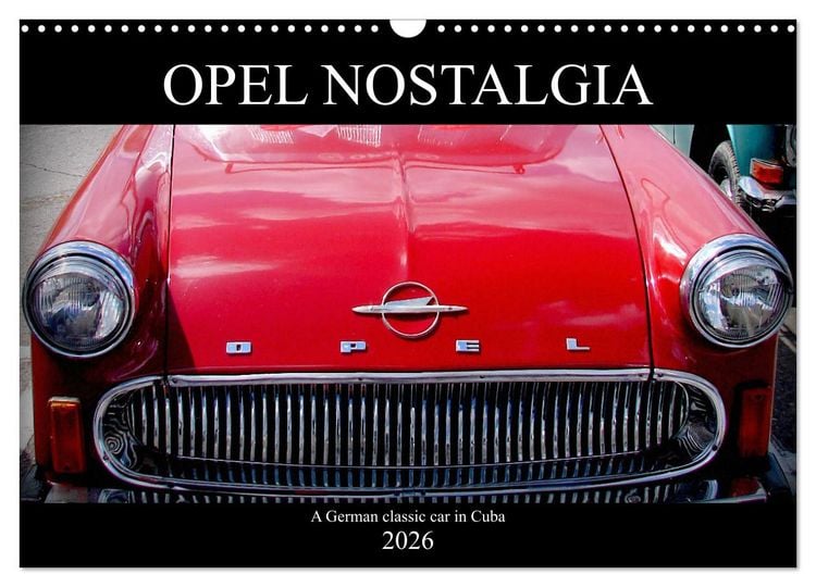 Produktbild: Opel Nostalgia (Wall Calendar 2026 DIN A3 landscape), CALVENDO 12 Month Wall Calendar