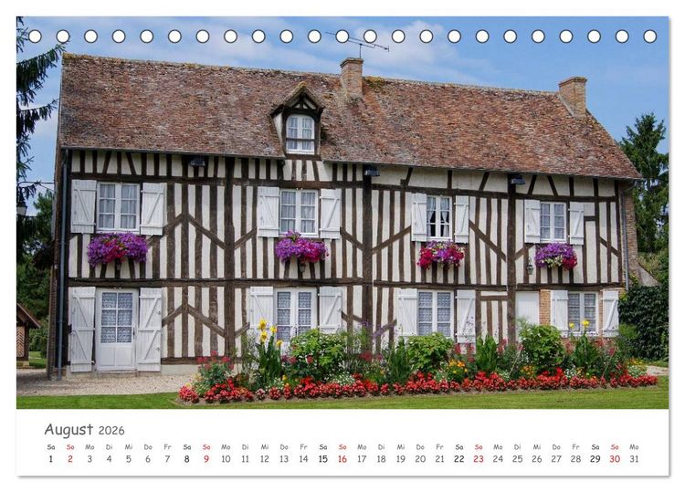 Produktbild: Frankreich - Immer eine Reise wert (Tischkalender 2026 DIN A5 quer), CALVENDO Monatskalender