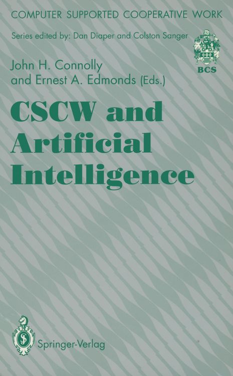 Produktbild: CSCW and Artificial Intelligence