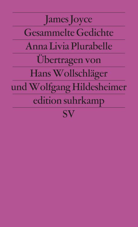Produktbild: Werkausgabe in sechs B&auml;nden in der edition suhrkamp