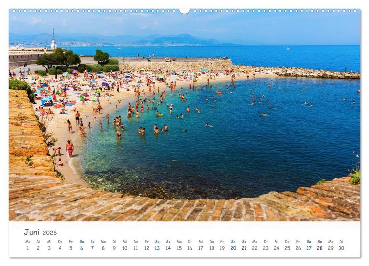 Produktbild: Provence-Alpes-C&ocirc;te d&rsquo;Azur (hochwertiger Premium Wandkalender 2026 DIN A2 quer), Kunstdruck in Hochglanz