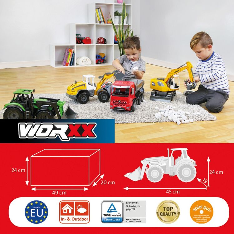 Produktbild: LENA 04613EC - WORXX Traktor Deutz-Fahr Agrotron 7250TTV