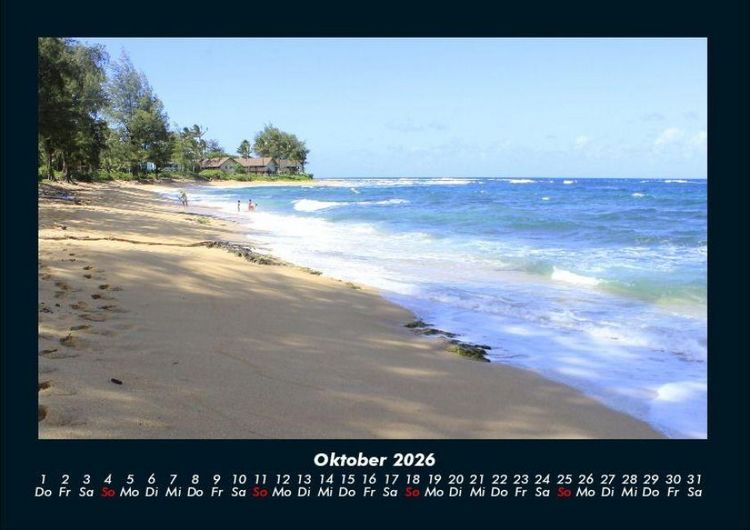 Produktbild: Str&auml;nde der Welt 2026 Fotokalender DIN A4