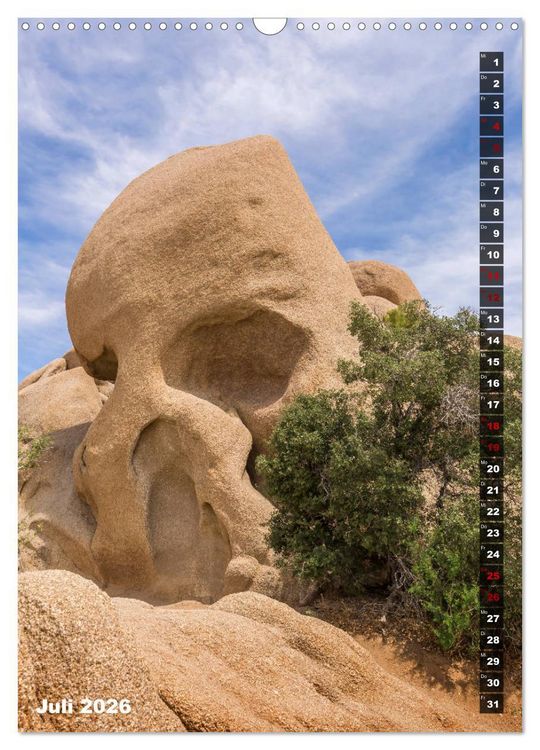 Produktbild: Impressionen aus dem JOSHUA TREE NATIONAL PARK (Wandkalender 2026 DIN A3 hoch), CALVENDO Monatskalender