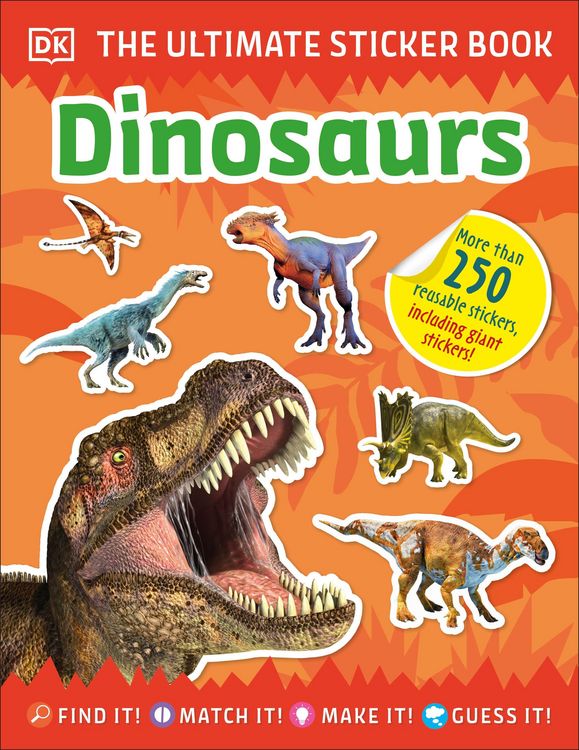 Produktbild: Ultimate Sticker Book Dinosaurs