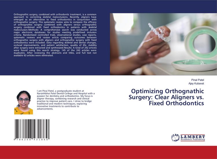 Produktbild: Optimizing Orthognathic Surgery: Clear Aligners vs. Fixed Orthodontics