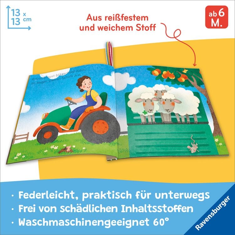 Produktbild: Mein Knuddel-Knautsch-Buch: Mein Bauernhof