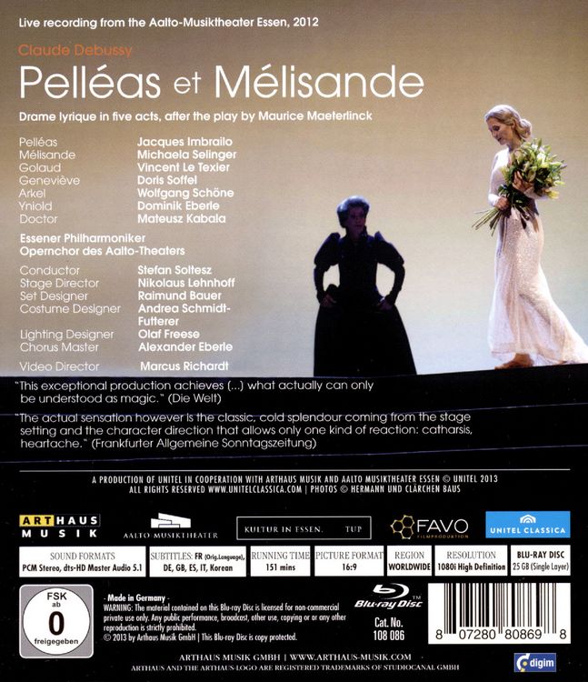 Produktbild: Pell&eacute;as et M&eacute;lisande