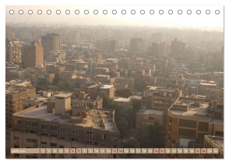Produktbild: Kairo - Besuch in einer Metropole (Tischkalender 2026 DIN A5 quer), CALVENDO Monatskalender