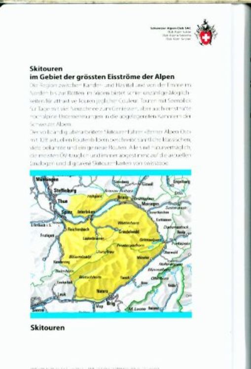 Produktbild: Berner Alpen Ost Skitouren
