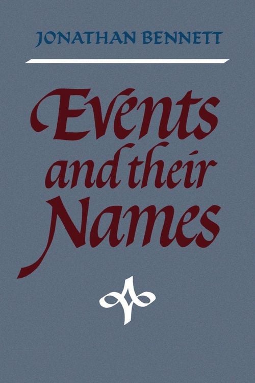 Produktbild: Events and Their Names