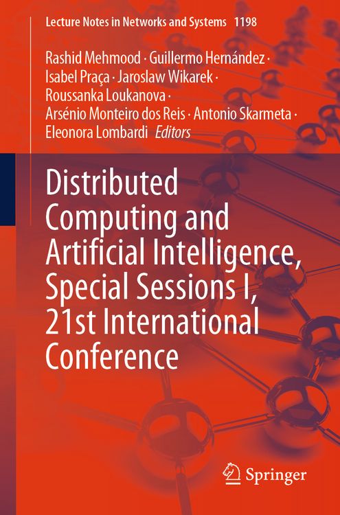 Produktbild: Distributed Computing and Artificial Intelligence, Special Sessions I, 21st International Conference