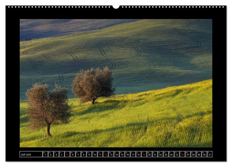 Produktbild: Toskana - Die Magie des Val d'Orcia (Wandkalender 2026 DIN A2 quer), CALVENDO Monatskalender