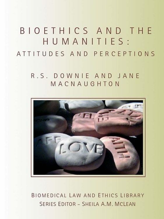 Produktbild: Bioethics and the Humanities