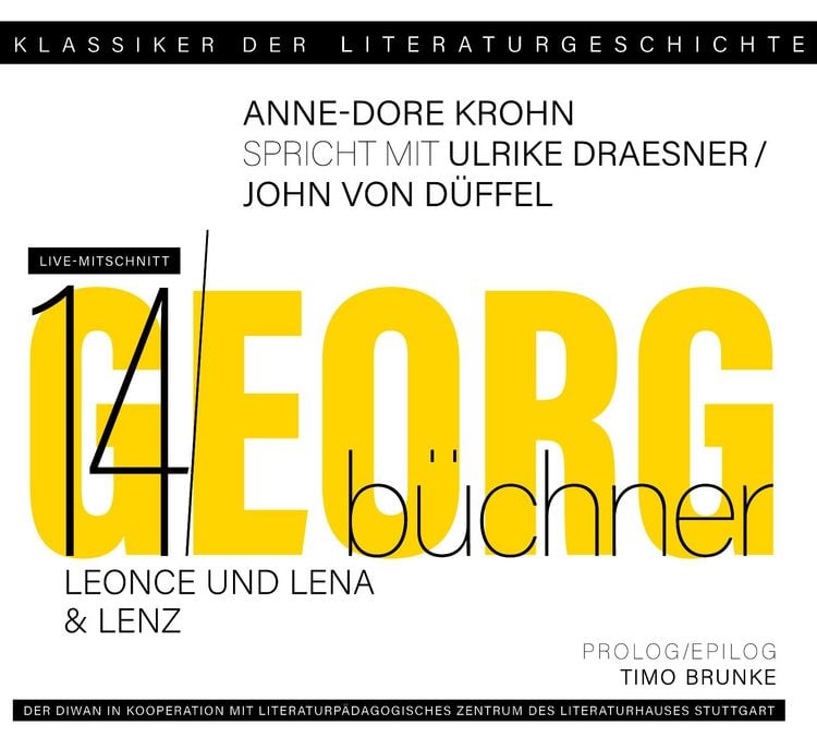 Produktbild: Ein Gespr&auml;ch &uuml;ber Georg B&uuml;chner &ndash; Leonce und Lena & Lenz