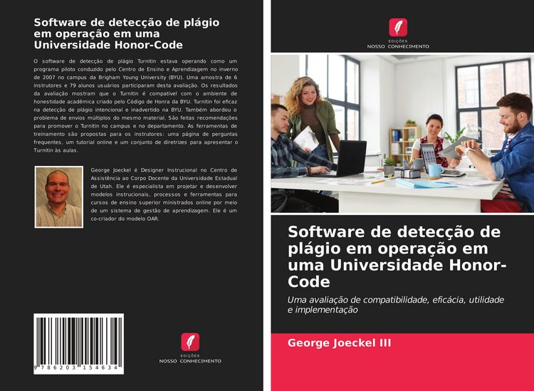 Produktbild: Software de detec&ccedil;&atilde;o de pl&aacute;gio em opera&ccedil;&atilde;o em uma Universidade Honor-Code
