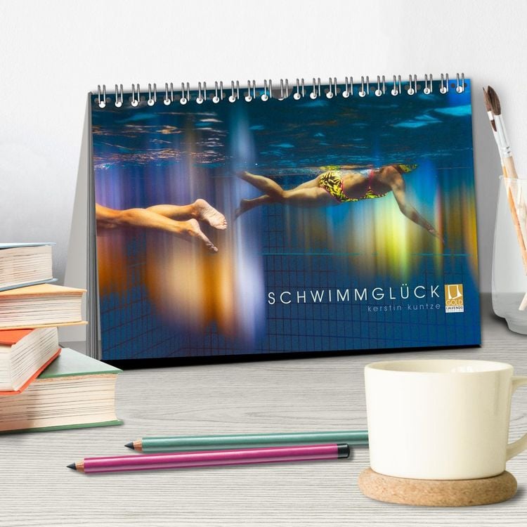 Produktbild: SCHWIMMGL&Uuml;CK (Tischkalender 2027 DIN A5 quer), CALVENDO Monatskalender