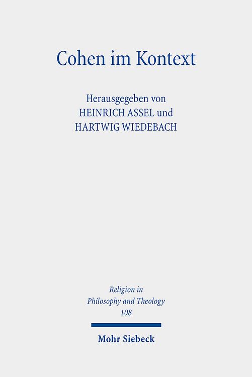 Produktbild: Cohen im Kontext