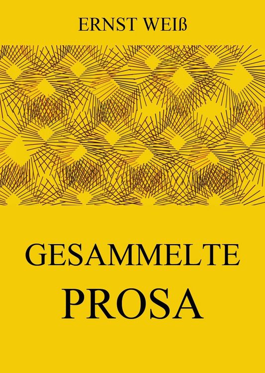 Produktbild: Gesammelte Prosa